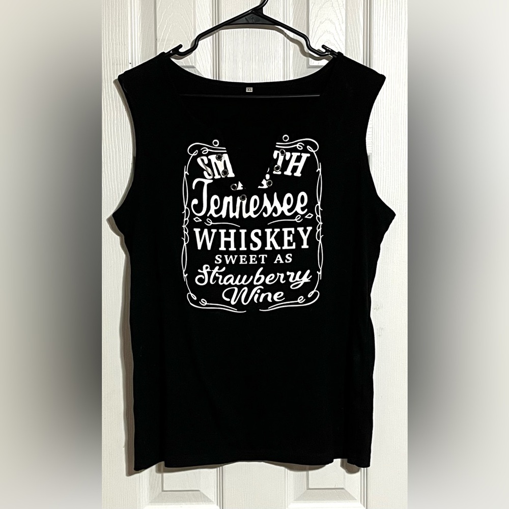 XL Black Tank Top